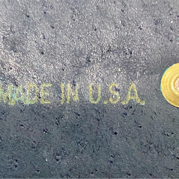 Green Leather Silver Medallions Belt sized Small - Picture 14 of 14